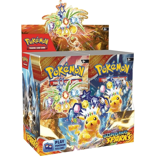 Pokémon TCG: Scarlet & Violet – Surging Sparks Booster Box (English) – 36 Packs - CardStop Cards